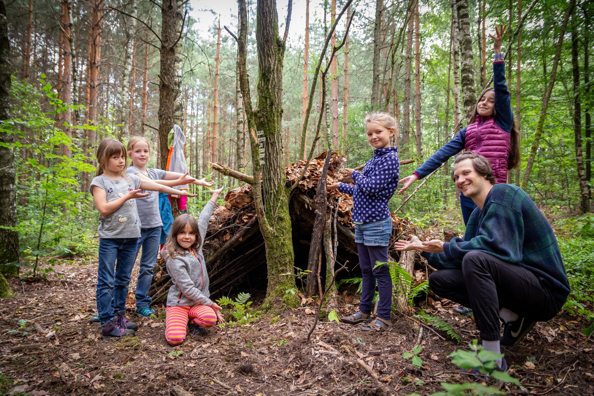 2019 - Draußen zu Hause - Hütten bauen